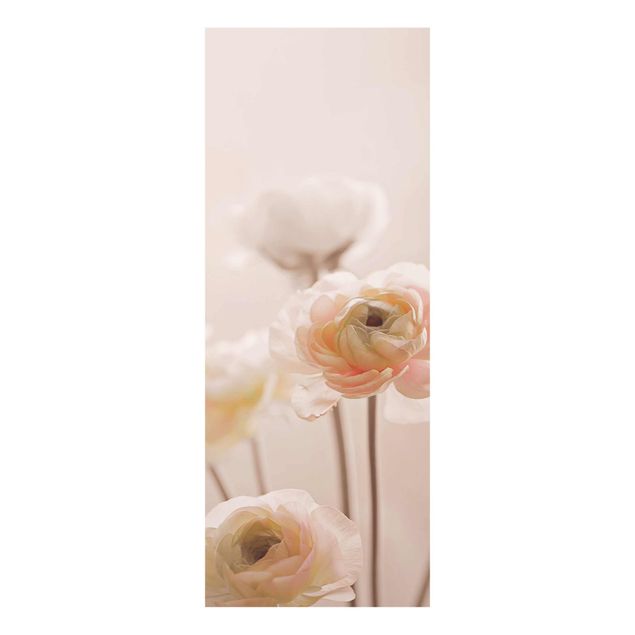 Wandbilder Blumen Zarter Strauch an Rosa Blüten