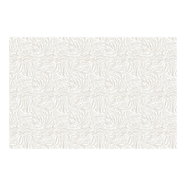Fototapete selbstklebend Zebra Design hellgrau Streifenmuster