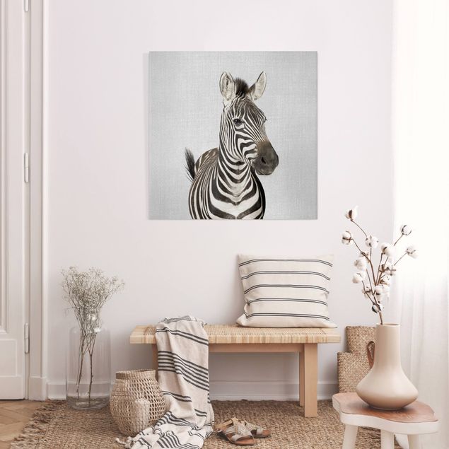 Leinwandbilder Zebra Zebra Zilla