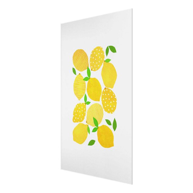 Bilder Zitronen mit Punkten