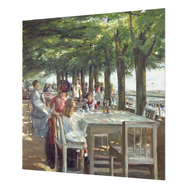 Kunstdrucke Max Liebermann Max Liebermann - Terrasse des Restaurants Jacob