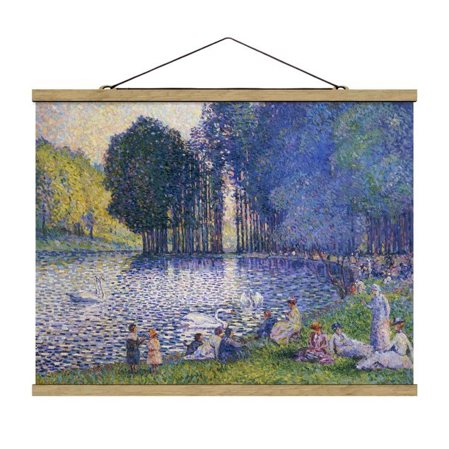 Kunststile Henri Edmond Cross - Der See im Bois de Bologne