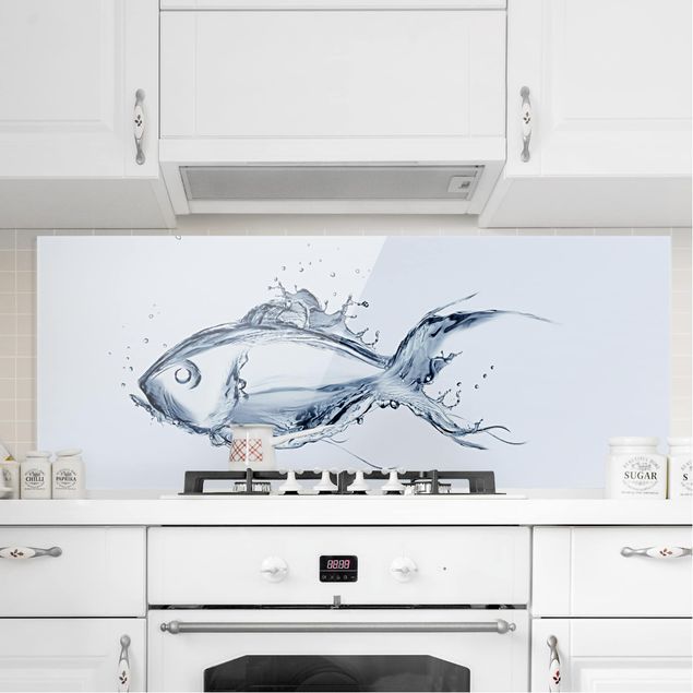 Küche Dekoration Liquid Silver Fish