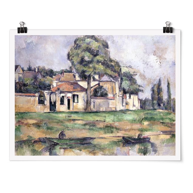 Kunststile Paul Cézanne - Ufer der Marne