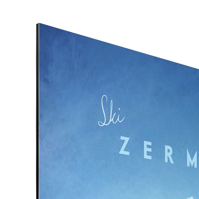 Wandbilder Architektur & Skyline Reiseposter - Zermatt
