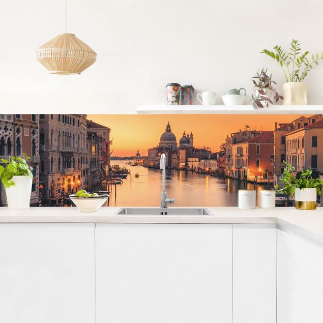 Küchenrückwände Architektur & Skyline Goldenes Venedig