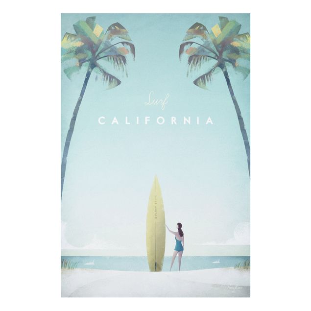 Wandbilder Landschaften Reiseposter - California