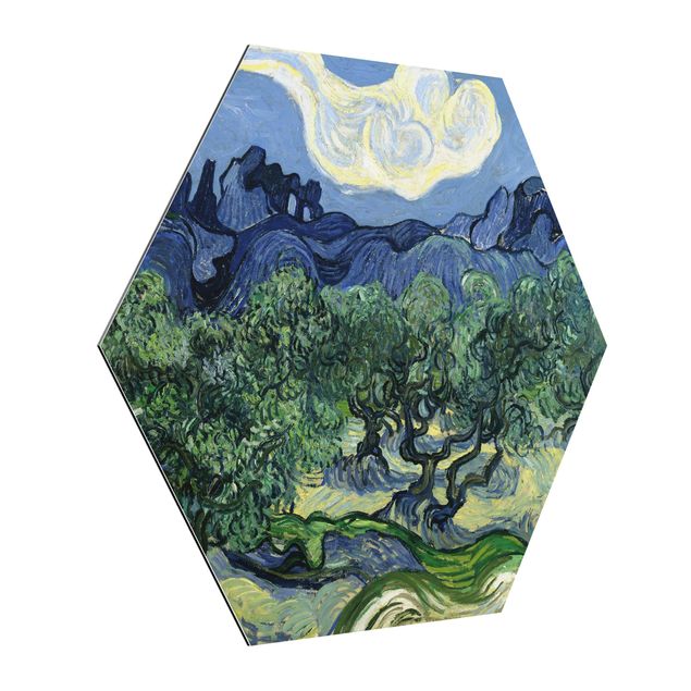 Kunststil Post Impressionismus Vincent van Gogh - Olivenbäume