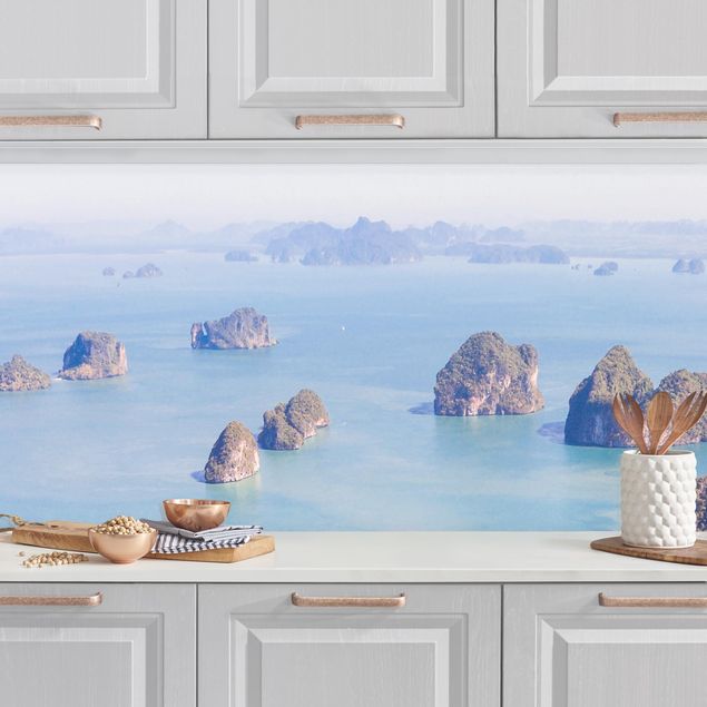Küche Dekoration Inseln im Meer