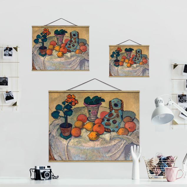 Wandbilder Modern Paula Modersohn-Becker - Stillleben mit Orangen