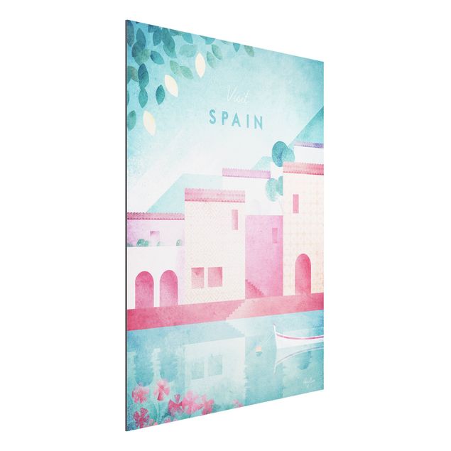 Wanddeko Küche Reiseposter - Spanien