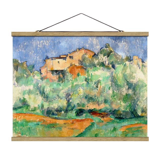 Kunststile Paul Cézanne - Haus auf Anhöhe