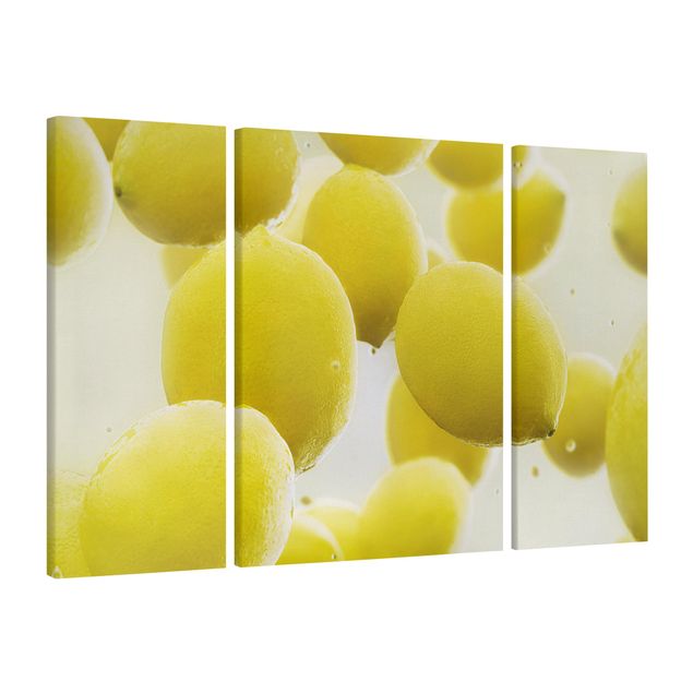 Leinwandbilder Zitronen im Wasser