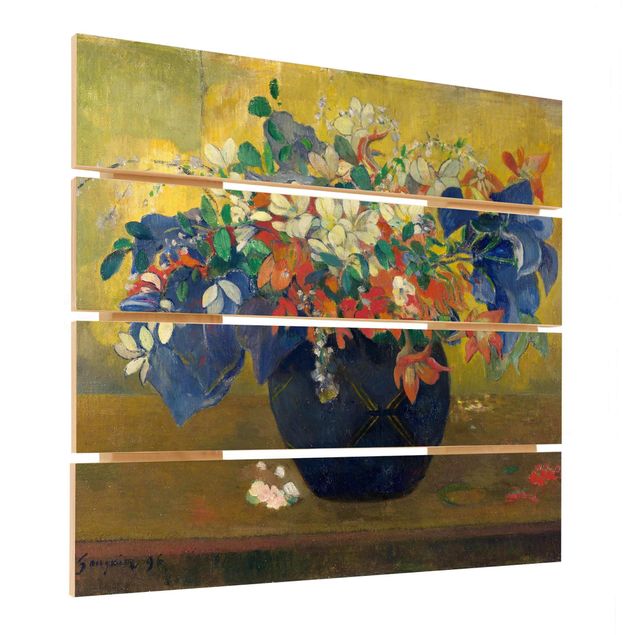 Kunstdrucke Paul Gauguin Paul Gauguin - Vase mit Blumen