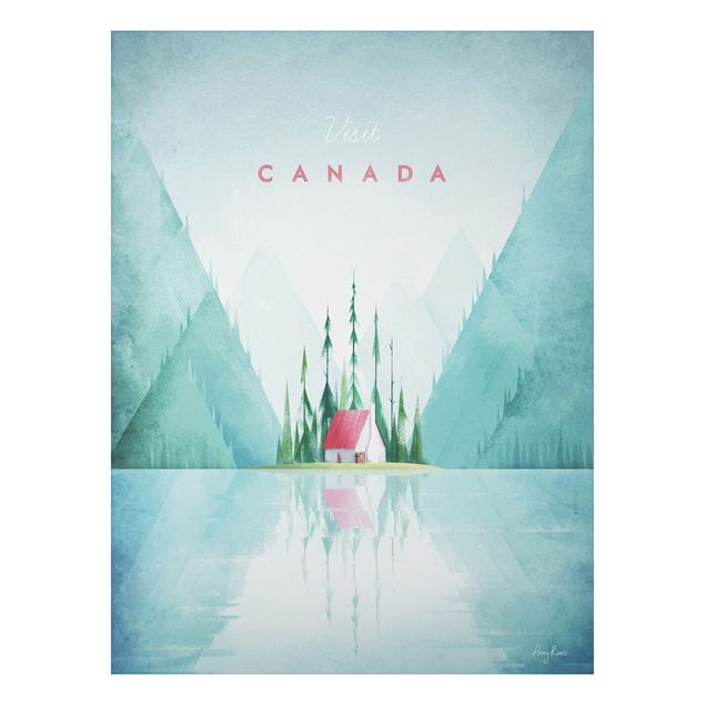 Wandbilder Bäume Reiseposter - Canada