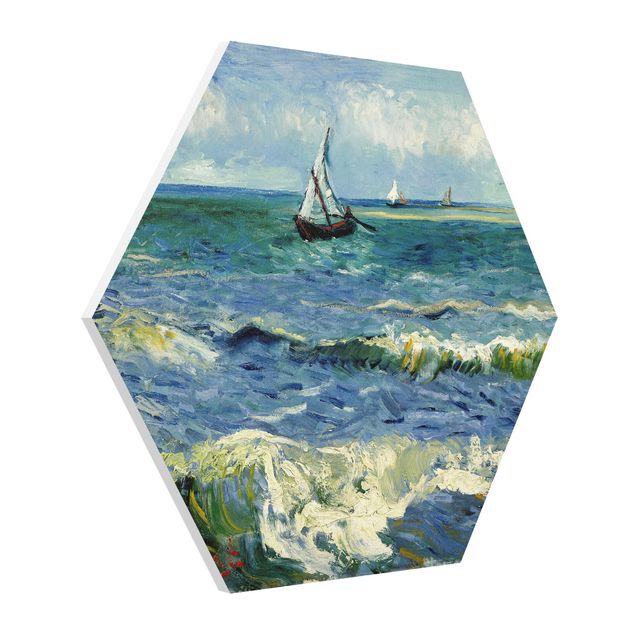 Kunststil Post Impressionismus Vincent van Gogh - Seelandschaft