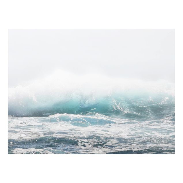 Spritzschutz Glas - Große Welle Hawaii - Querformat 4:3