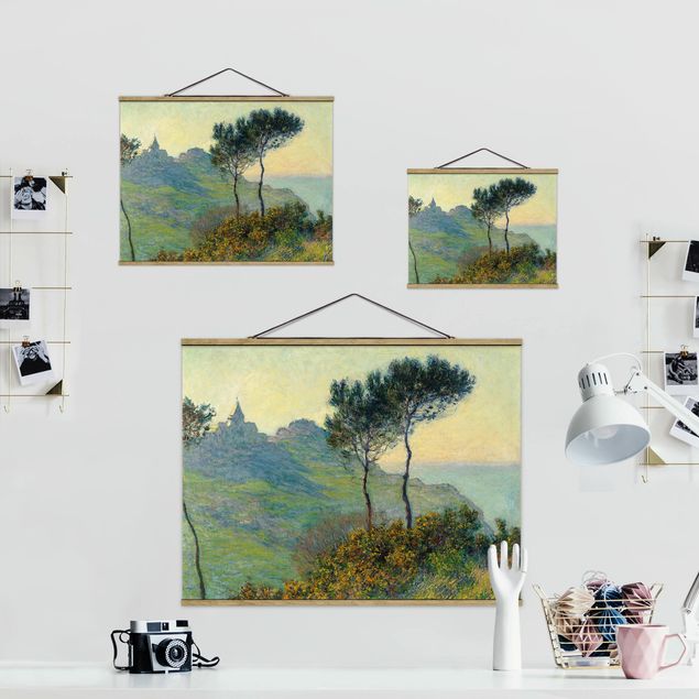 Wandbilder Natur Claude Monet - Varengeville Abendsonne