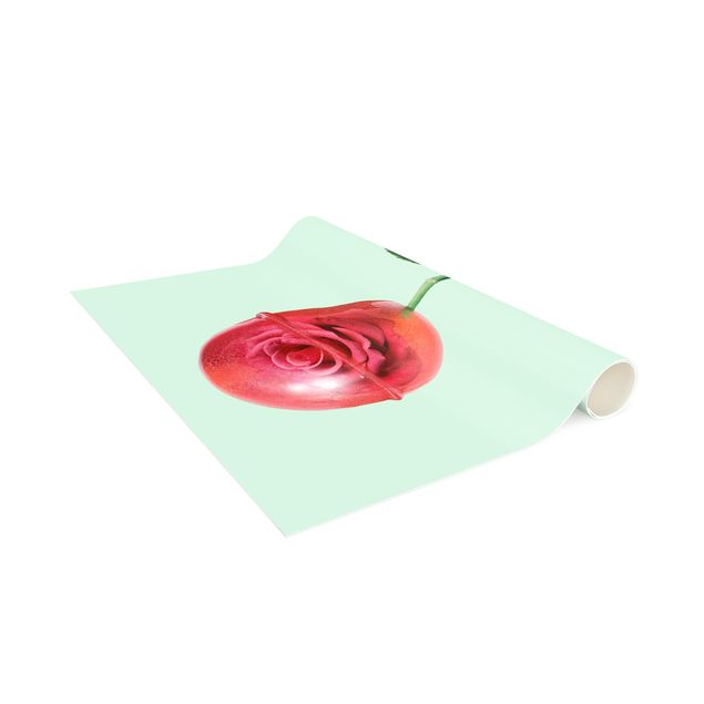 Moderne Teppiche Rose mit Lollipop