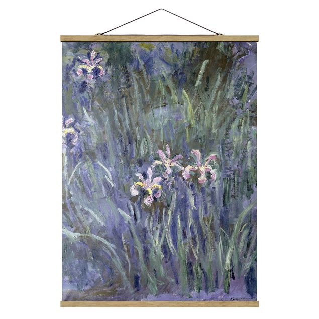 Wandbilder Floral Claude Monet - Schwertlilien