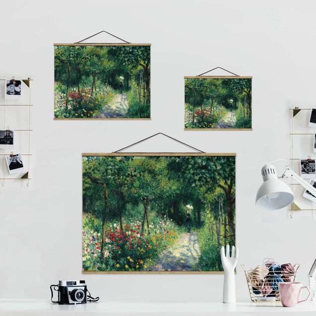 Wandbilder Natur Auguste Renoir - Frauen im Garten