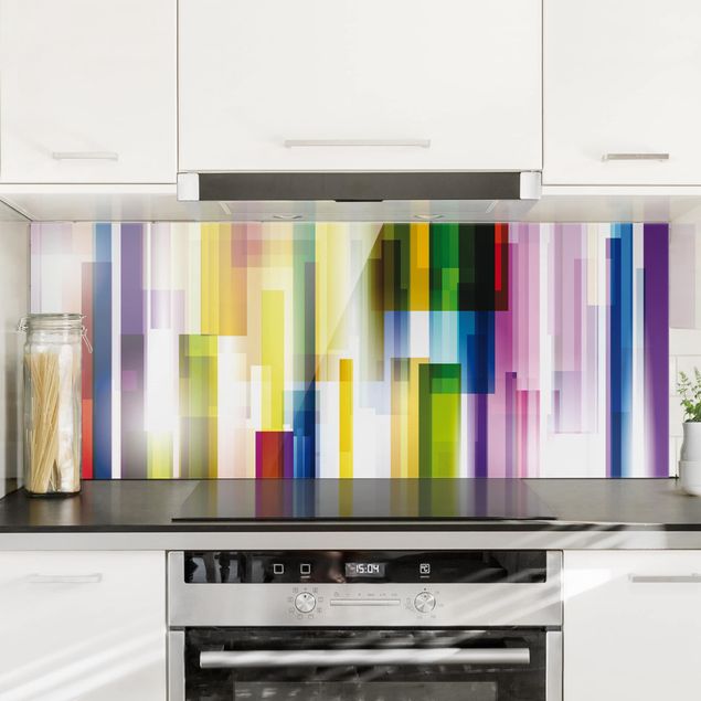 Küche Dekoration Rainbow Cubes