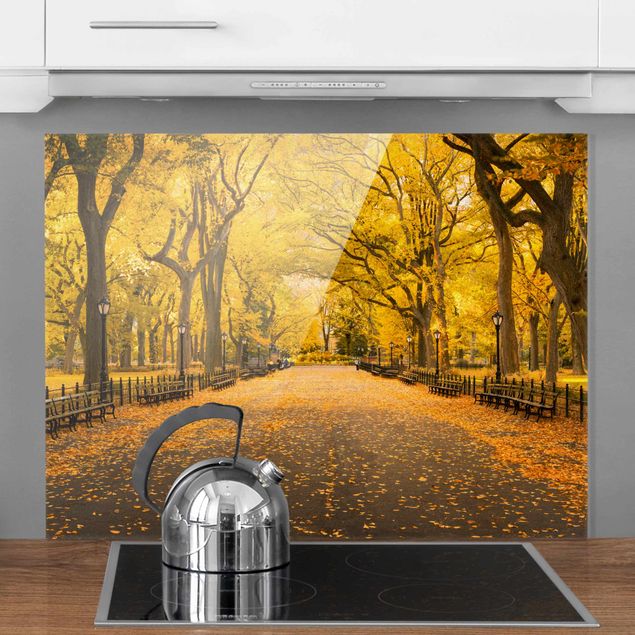 Küche Dekoration Herbst im Central Park