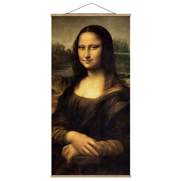 Wandbilder Kunstdrucke Leonardo da Vinci - Mona Lisa