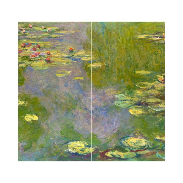 Kunstkopie Claude Monet - Grüne Seerosen