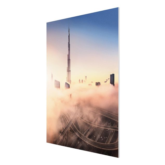 Wandbilder Architektur & Skyline Himmlische Skyline von Dubai
