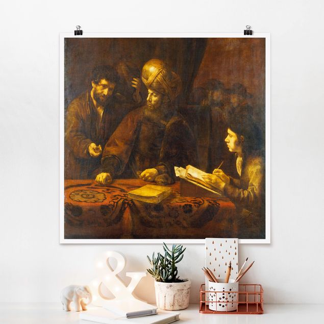 Küche Dekoration Rembrandt van Rijn - Gleichnis von Arbeitern