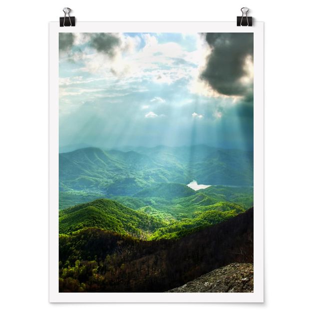 Poster Natur Heavenly Ground
