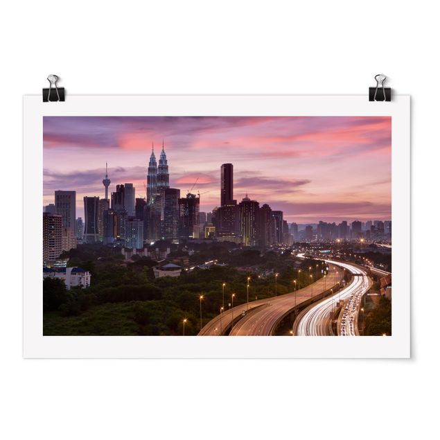 Wandbilder Architektur & Skyline Kuala Lumpur