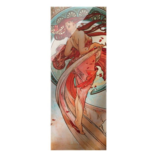 Wandbilder Portrait Alfons Mucha - Vier Künste - Der Tanz