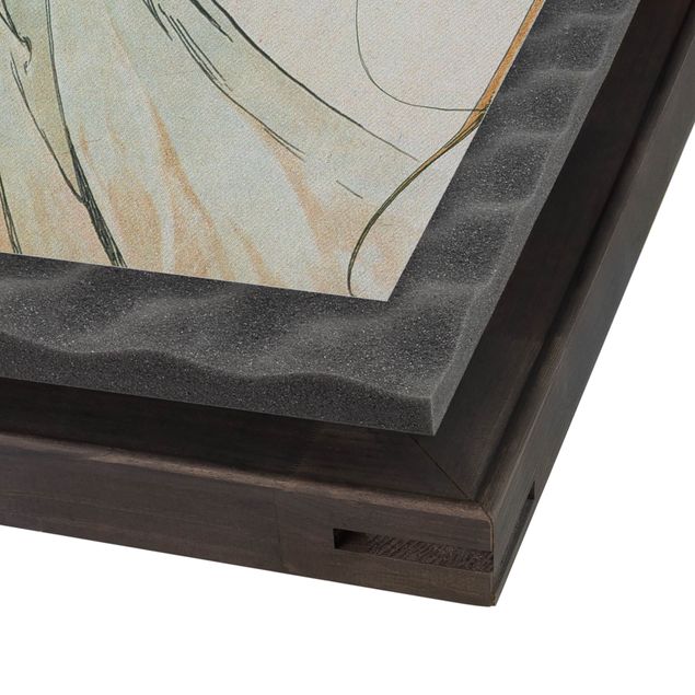 Wandbilder Alfons Mucha - Vier Künste - Die Poesie