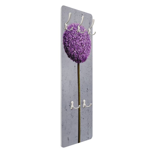 Garderobe Blumen - Allium Kugel Blüten