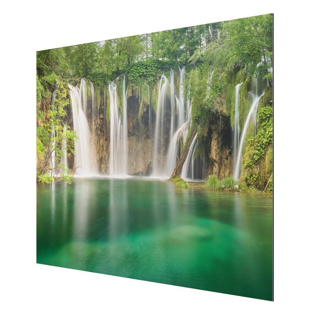 Wandbilder Natur Wasserfall Plitvicer Seen