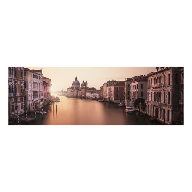 Wandbilder Italien Abendstimmung in Venedig