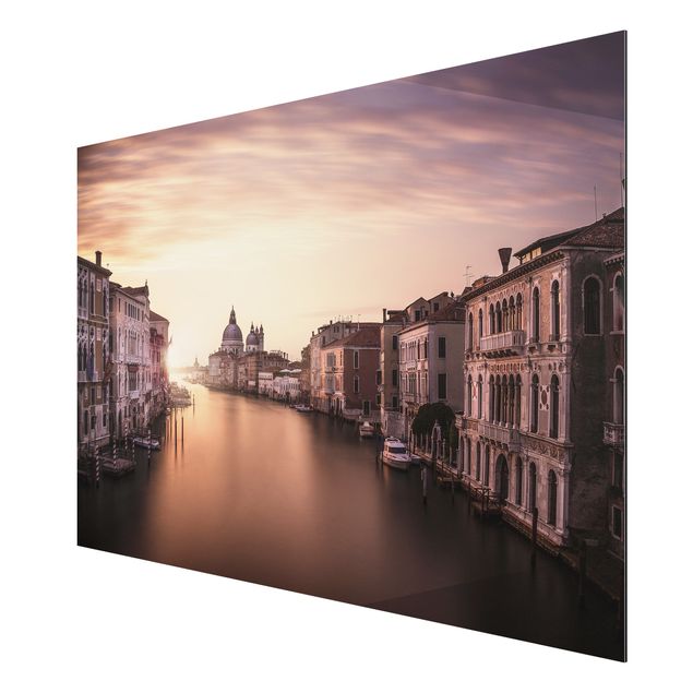 Wandbilder Architektur & Skyline Abendstimmung in Venedig