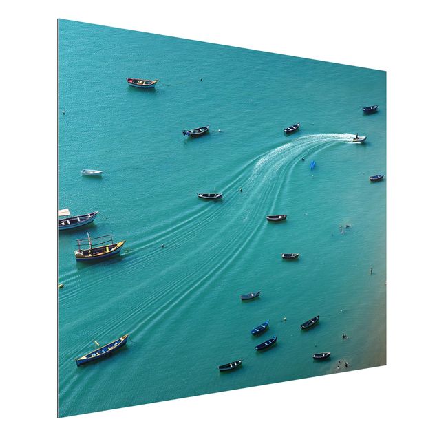 Wandbilder Fische Ankernde Fischerboote