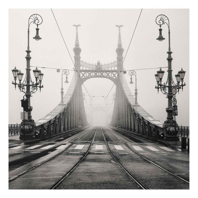 Wandbilder Architektur & Skyline Brücke in Budapest