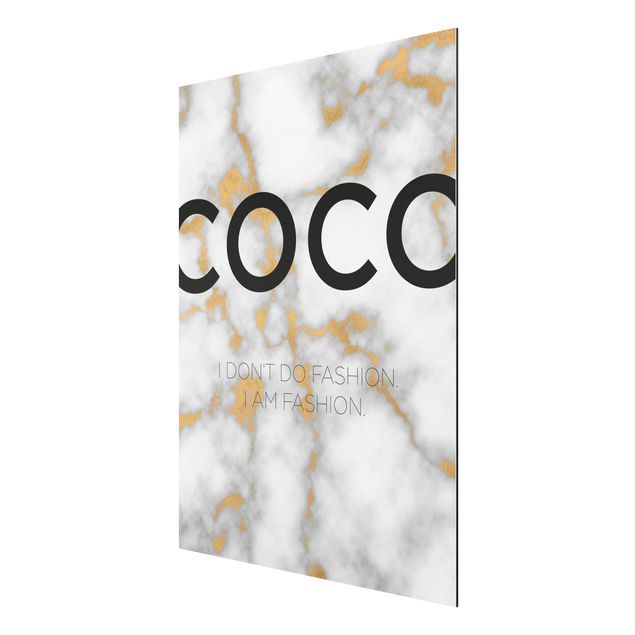 Wandbilder Modern Coco - I don't do fashion