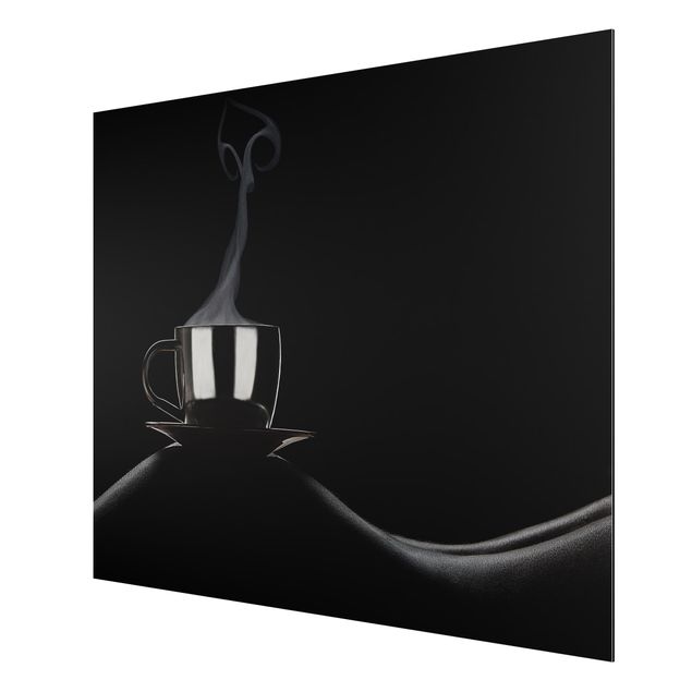 Wandbilder Modern Coffee in Bed