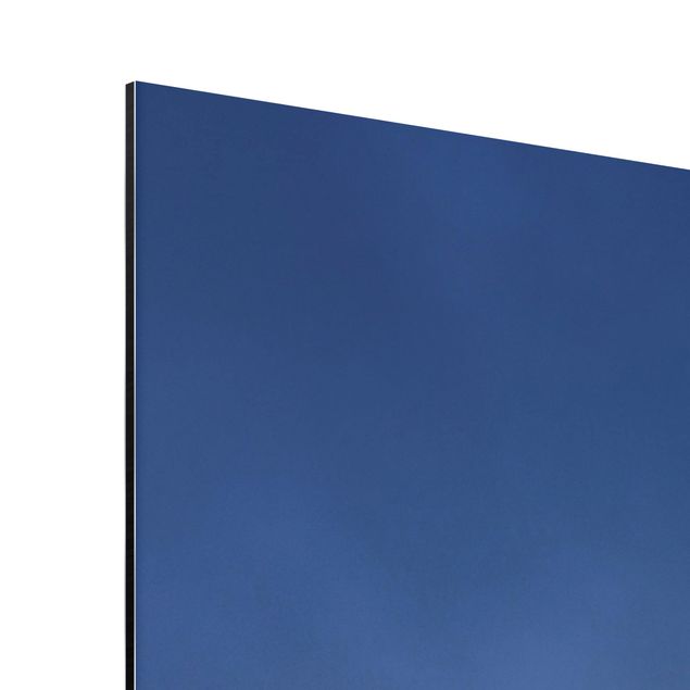 Wandbilder Modern Drei Zinnen in blauem Licht
