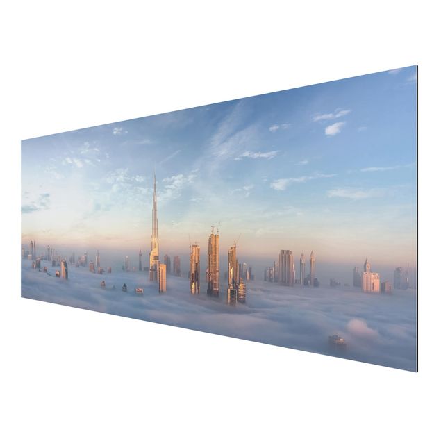 Wandbilder Architektur & Skyline Dubai über den Wolken