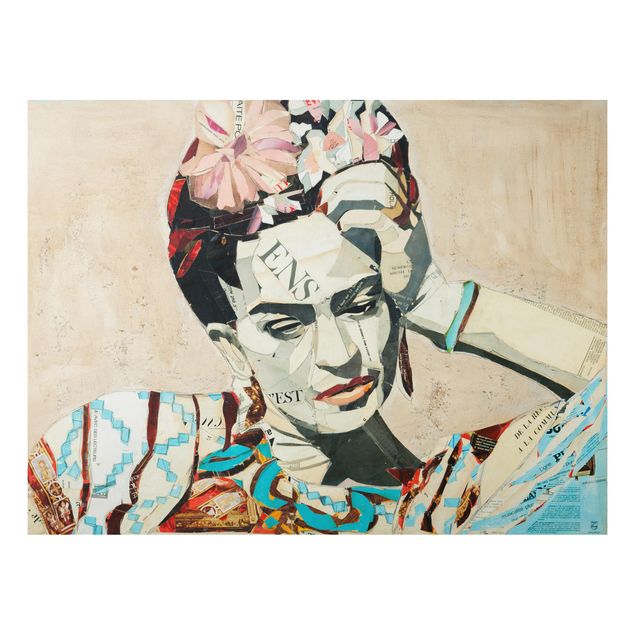 Wandbilder Kunstdrucke Frida Kahlo - Collage No.1