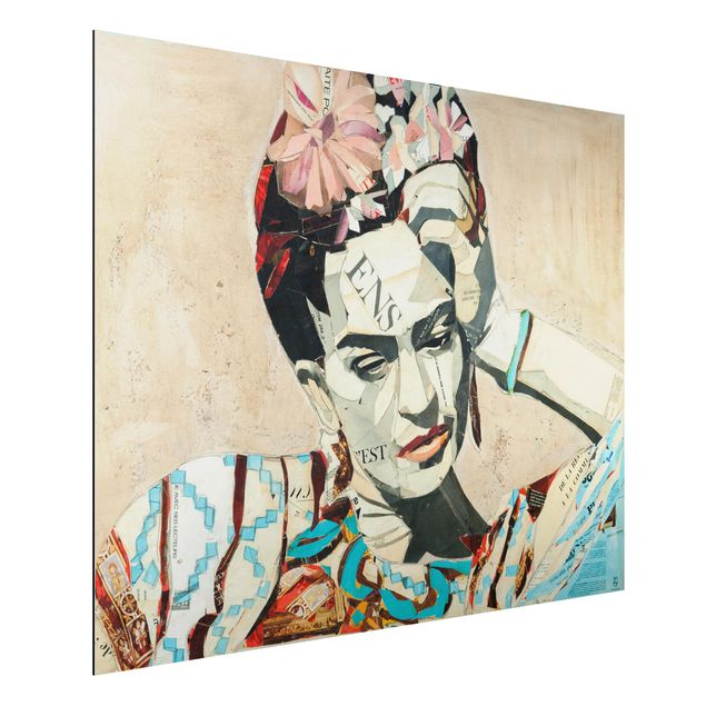 Wanddeko Küche Frida Kahlo - Collage No.1