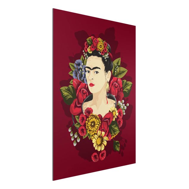 Küchen Deko Frida Kahlo - Rosen