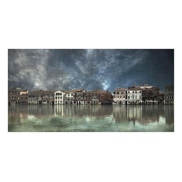 Wandbilder Italien Reflexionen in Venedig