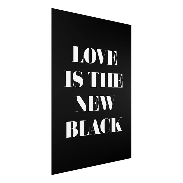 Küchen Deko Love is the new black